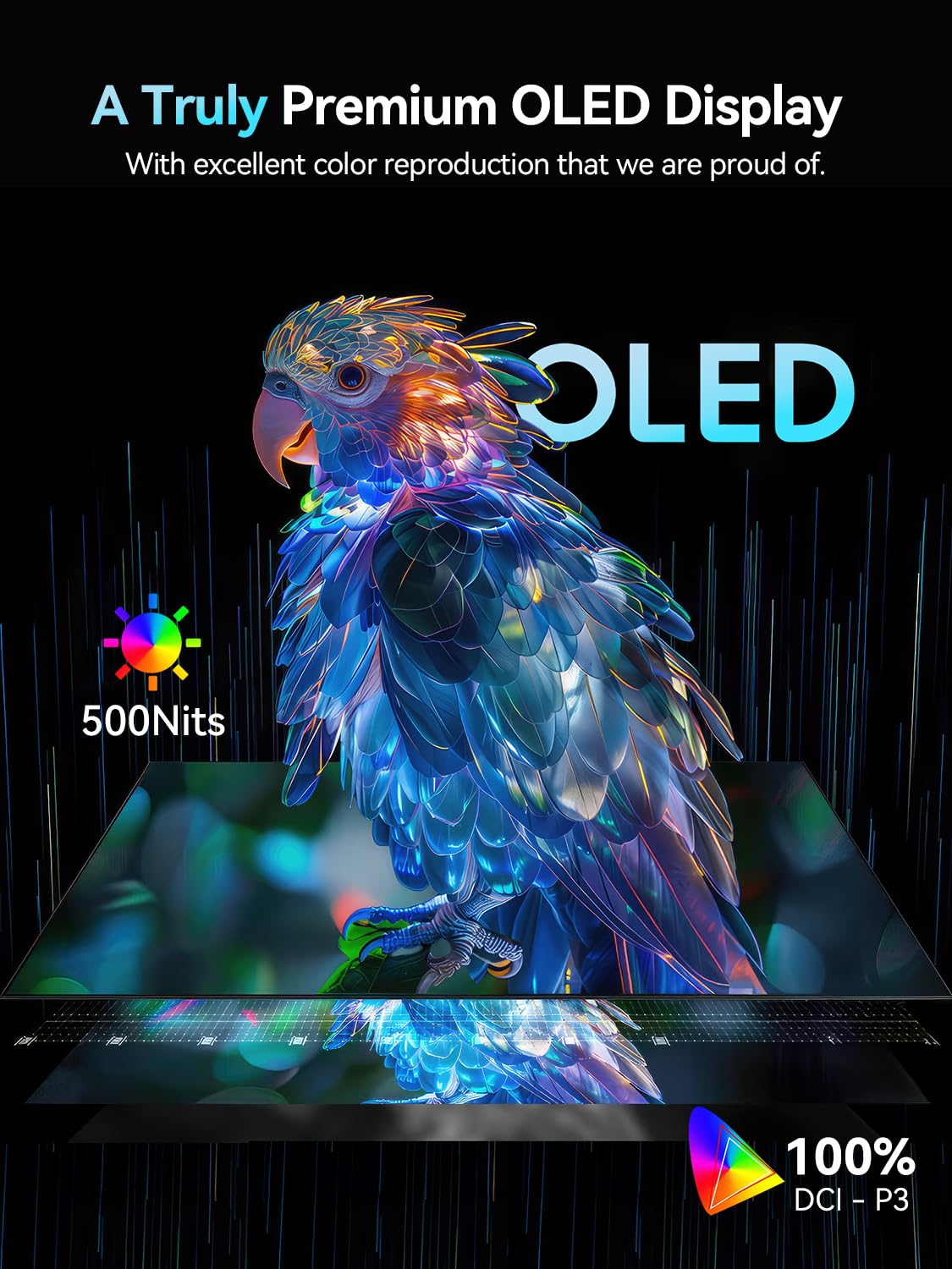 Amazon.co.jp: Newsoul OLED ポータブルモニター 16インチ 3K